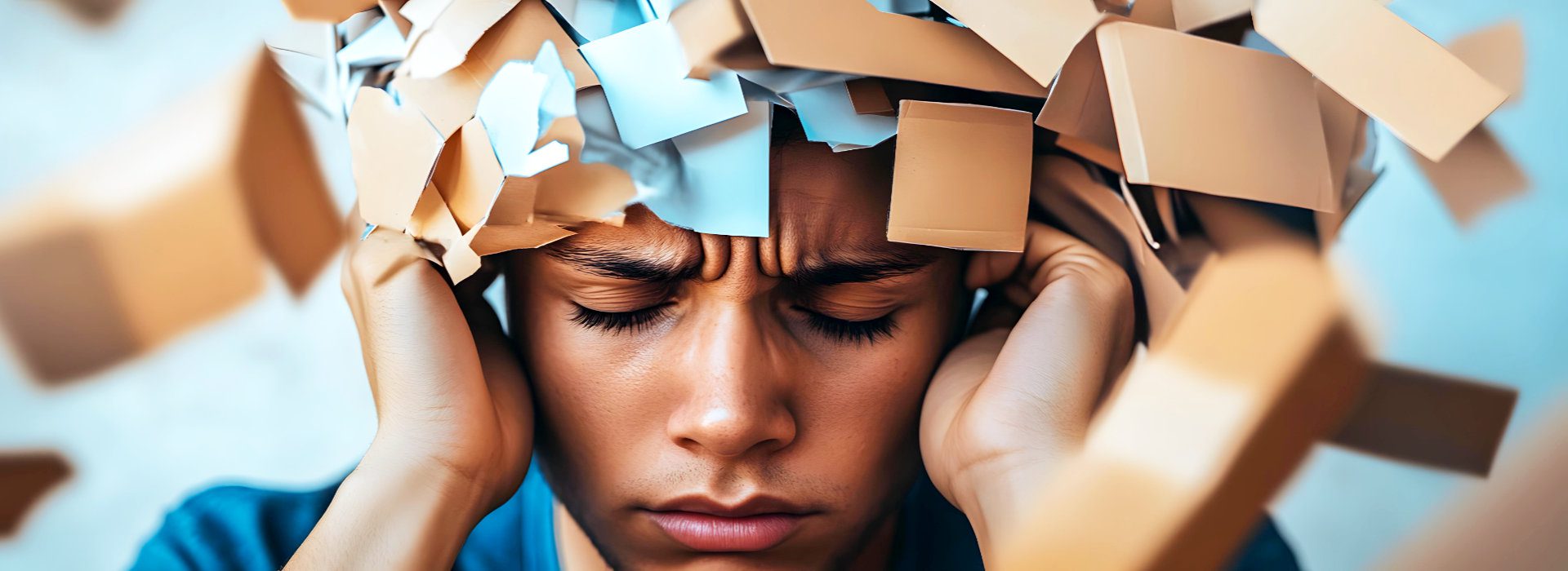 Uitstelgedrag als het telkens verschuiven van wat aandacht vraagt, terwijl spanning en onrust onder de oppervlakte blijven groeien.