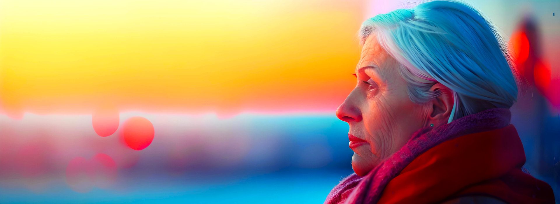 ALT-tekst: Eenzaamheid die niet zichtbaar is aan de buitenkant, maar zich vanbinnen laat voelen als afstand, gemis en het ontbreken van echte verbinding. Titel: Eenzaamheid voelt vaak stiller dan ze eruitziet Bijschrift: Eenzaamheid gaat zelden over alleen zijn, maar over het gevoel dat je nergens echt landt, zelfs niet tussen andere mensen. Beschrijving: Deze afbeelding verbeeldt eenzaamheid als een innerlijke ervaring die zowel persoonlijk als werkgerelateerd kan zijn, wanneer iemand zich niet gezien, gehoord of verbonden voelt, ondanks aanwezigheid van anderen.